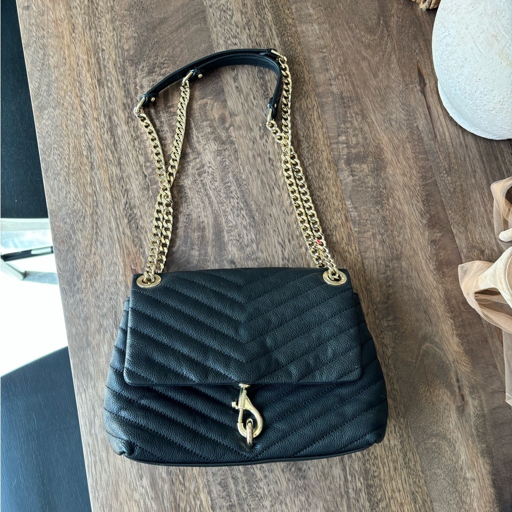 REBECCA MINKOFF PURSE w adjustable chain strap
